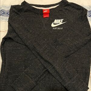 Nike Charcoal Long Sleeve Tee